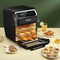 Costway 1700W Electric Air Fryer Oven 8-In-1 Rotisserie Dehydrator w/Accessories Black